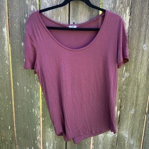 Plum-colored Light T-Shirt